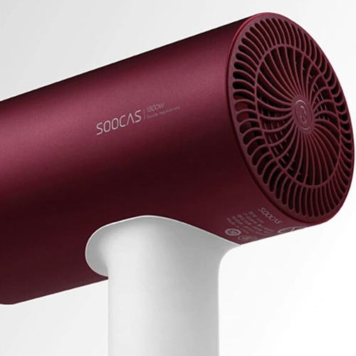 Фен для волос  Soocas Soocare Anions Hair Dryer H3S (1800W) Global Красный