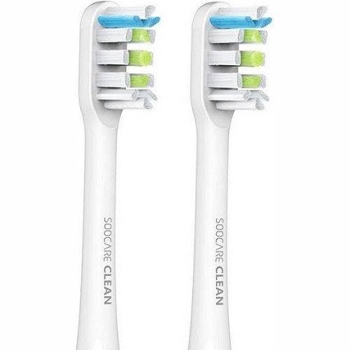 Сменные насадка для зубной щетки Soocas X3 (Белый) 2 шт.