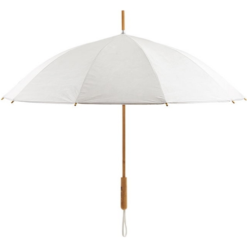 Зонт Umbrella Dual-Use Dupont Paper Umbrella Plain Long Handle автоматический (Белый)