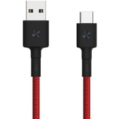 USB кабель ZMI Type-C для зарядки и синхронизации, длина 2,0 метра (Красный) - фото