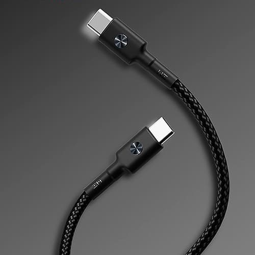 USB кабель ZMI Type-C + Type-C для зарядки и синхронизации, длина 1,0 метр (AL303)