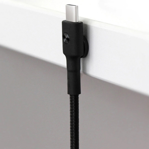 USB кабель ZMI Type-C+ Lighting для зарядки и синхронизации, длина 1,0 метр (AL873) Черный