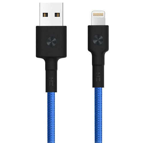 USB кабель ZMI MFi Lightning длина 30 см AL823 (Синий)