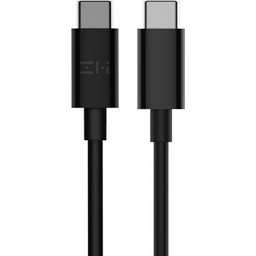 USB кабель Xiaomi ZMI Type-C + Type-C 60W для зарядки и синхронизации, длина 2,0 метра AL308 (Черный)