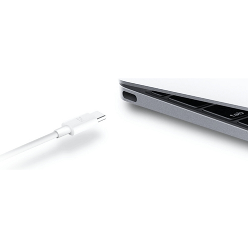 USB кабель ZMI Type-C + Type-C для зарядки и синхронизации, длина 50 см (AL306) Белый