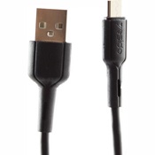 USB кабель Yesido CA-42 MicroUSB длина 1,0 метр (Черный) - фото