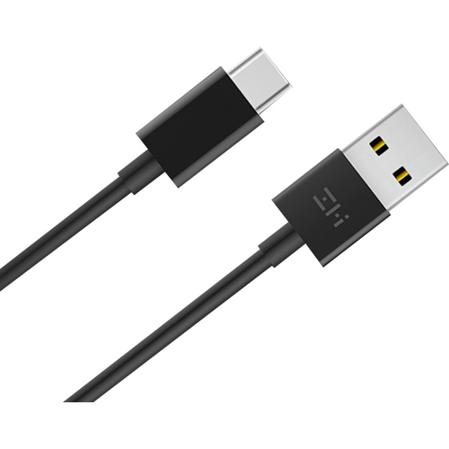 USB кабель ZMI Type-C для зарядки и синхронизации, 5A, 1,0 метр (AL705) Черный