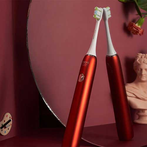 Электрическая зубная щетка Soocas X3U & Van Gogh Museum Design Красный  (Уценка)